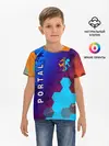 Детская базовая футболка / PORTAL / ПОРТАЛ
