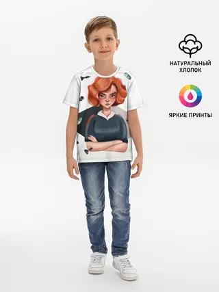 Детская базовая футболка / Ход Королевы