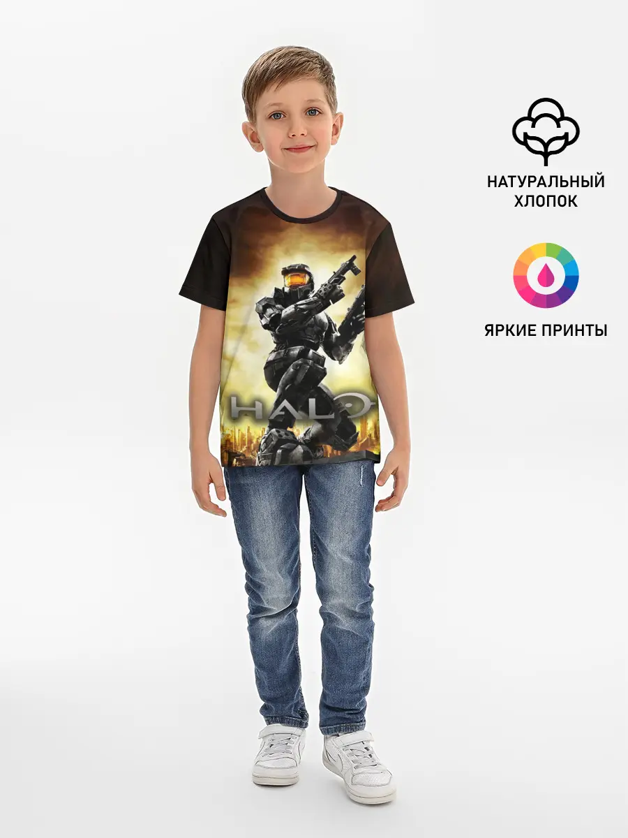 Детская базовая футболка / Halo Infinite