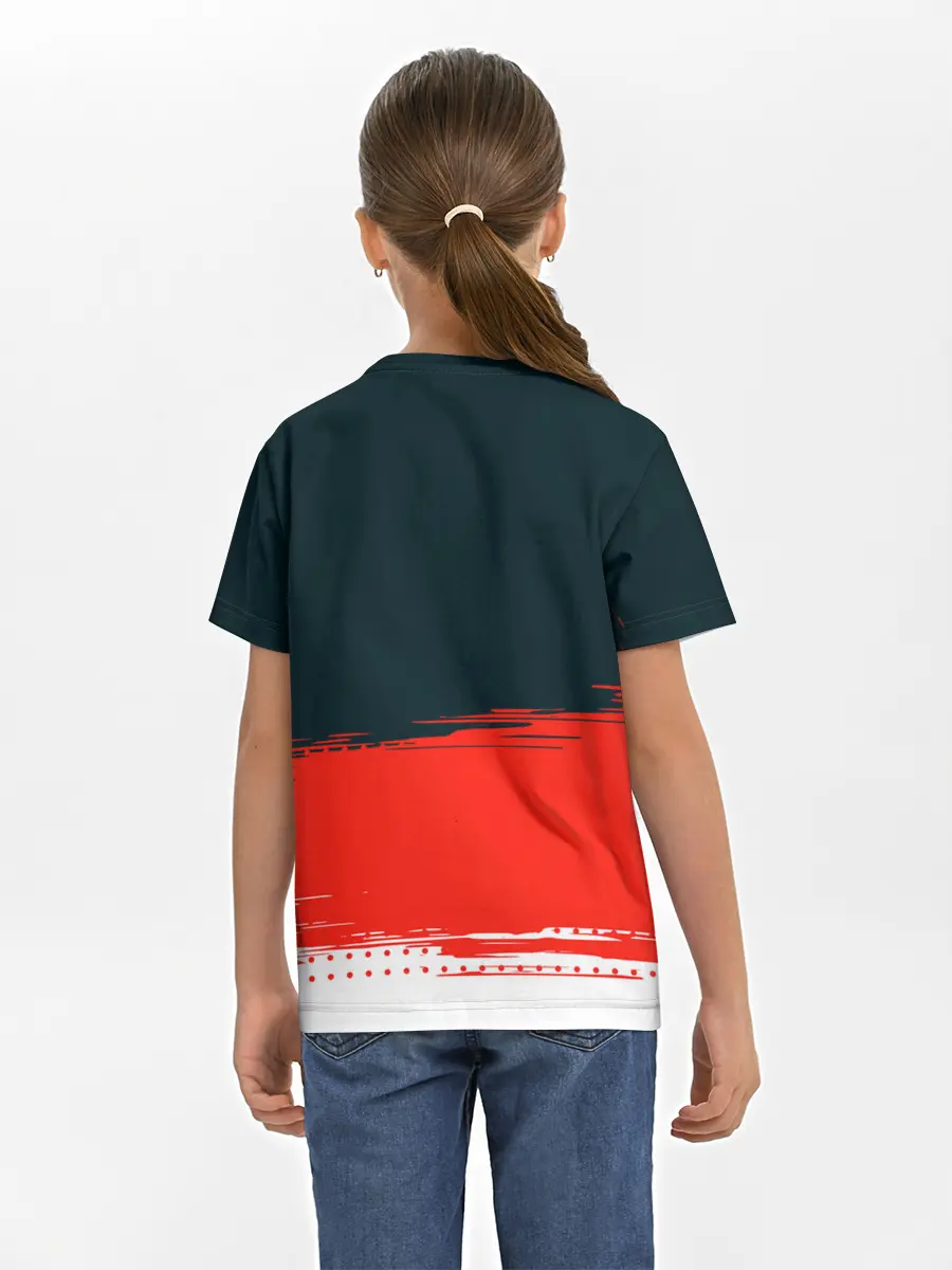 Детская базовая футболка / MITSUBISHI | МИТСУБИШИ