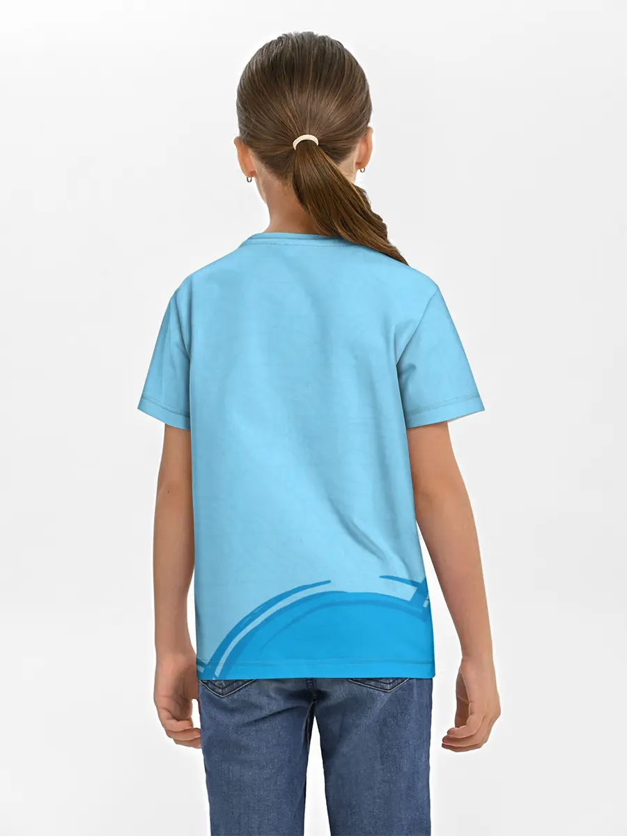 Детская базовая футболка / Кощей и Меч