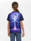 Детская базовая футболка / Яркий взрыв в космосе