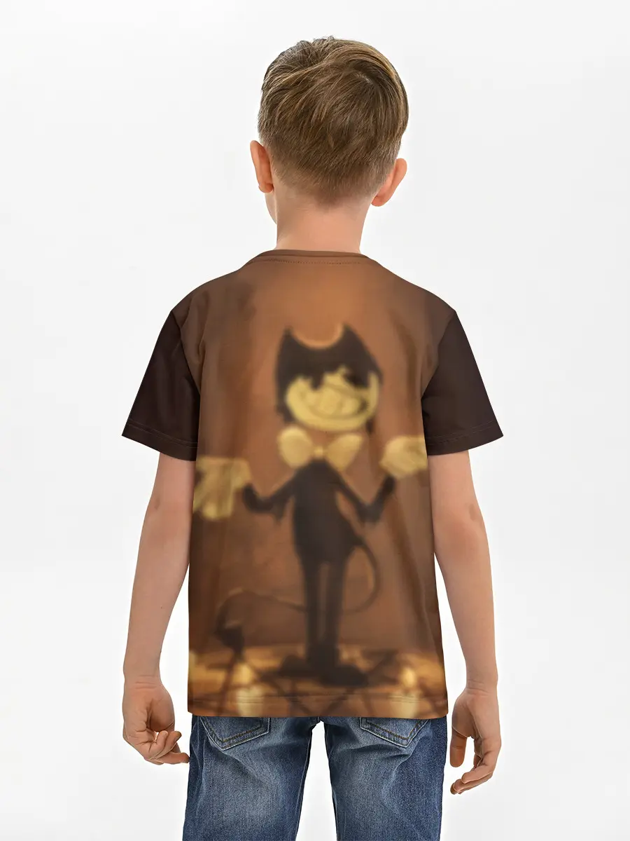 Детская базовая футболка / Bendy and the ink machine