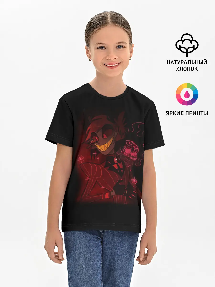 Детская базовая футболка / Отель Хазбин