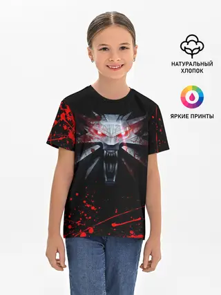 Детская базовая футболка / ВЕДЬМАК / THE WITCHER / ГЕРАЛЬТ