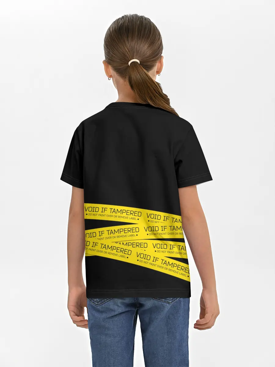 Детская базовая футболка / Void if tampered