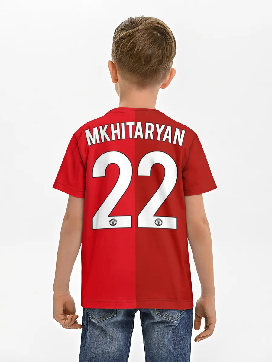 Детская базовая футболка / Мхитарян | футболка МЮ