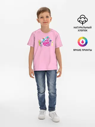 Детская базовая футболка / My little pony 2