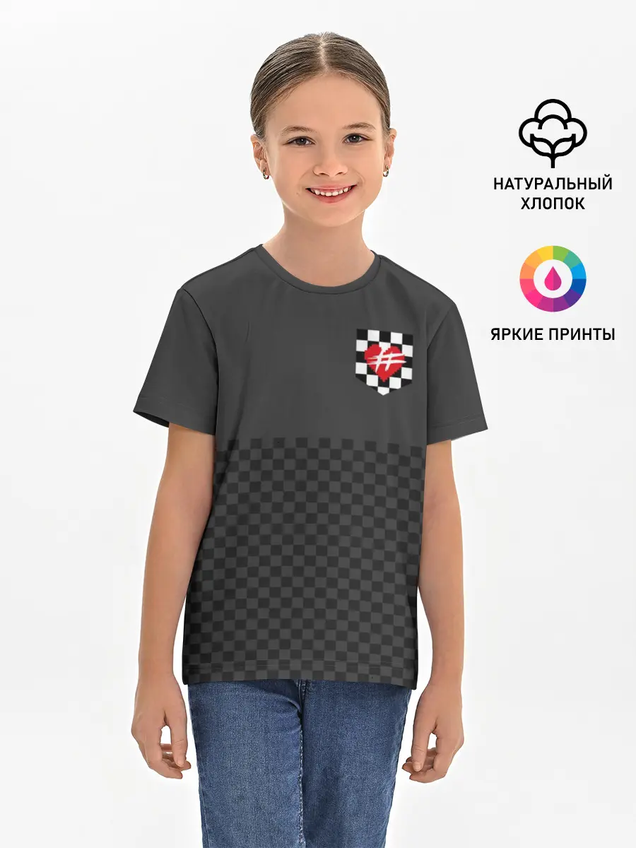 Детская базовая футболка / ФРЕНДЗОНА Кармашек