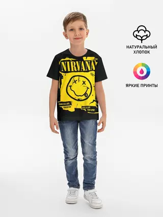 Детская базовая футболка / Nirvana 1987