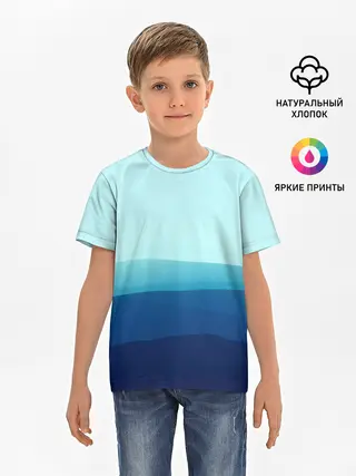 Детская базовая футболка / Море