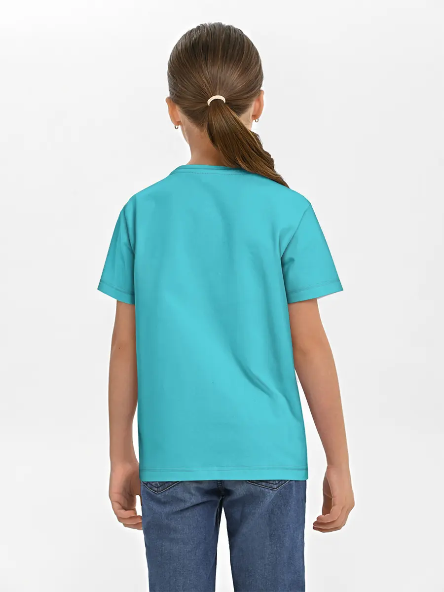 Детская базовая футболка / Майнкрафт