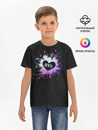 Детская базовая футболка / BTS