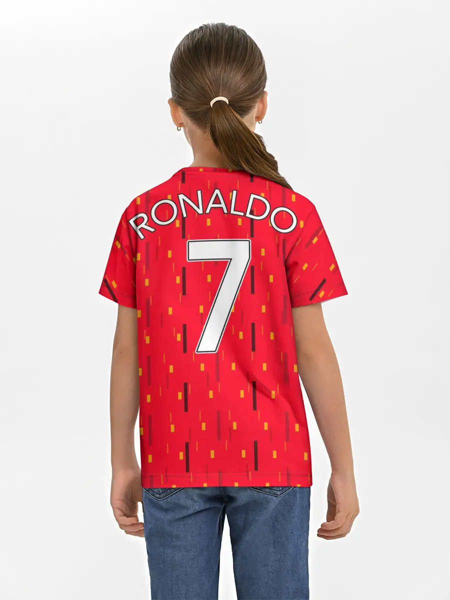 Детская базовая футболка / Форма Манчестер - Роналду