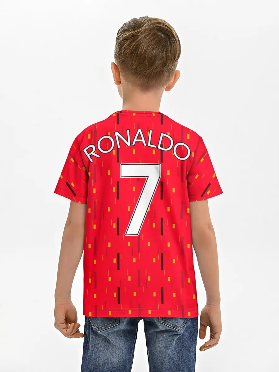 Детская базовая футболка / Форма Манчестер - Роналду