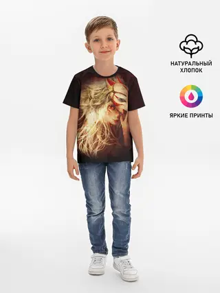 Детская базовая футболка / Кицуне