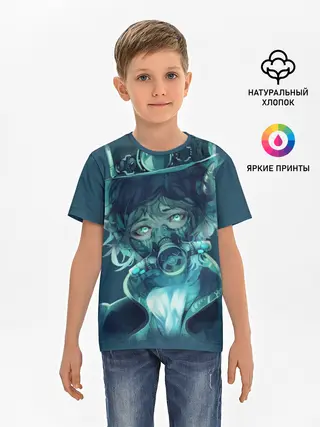 Детская базовая футболка / Маска. Аниме