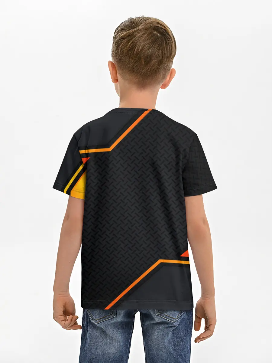 Детская базовая футболка / Skoda Gold | Шкода