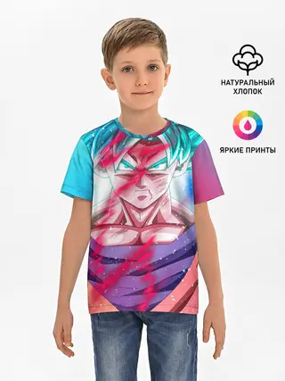 Детская базовая футболка / Гоку