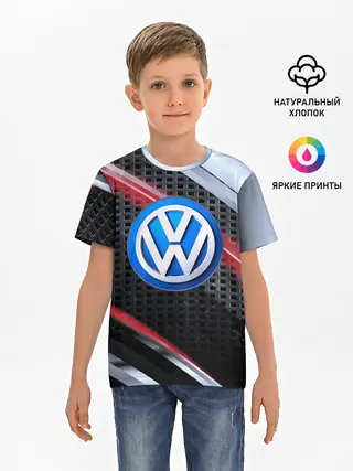 Детская базовая футболка / VOLKSWAGEN high speed