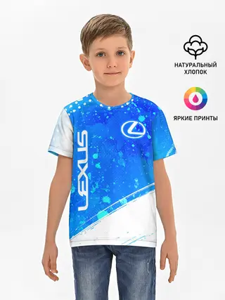 Детская базовая футболка / LEXUS / ЛЕКСУС