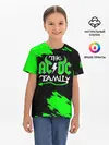 Детская базовая футболка / The AC/DC famely