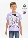 Детская базовая футболка / Re:Zero. Эмилия