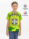 Детская базовая футболка / Бразилия