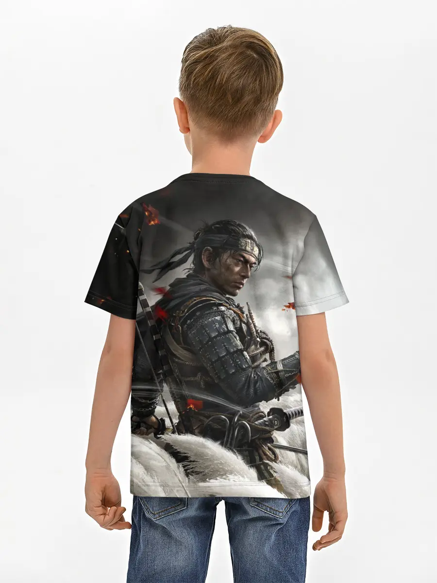 Детская базовая футболка / Ghost of Tsushima