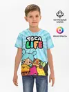 Детская базовая футболка / Toca boca life