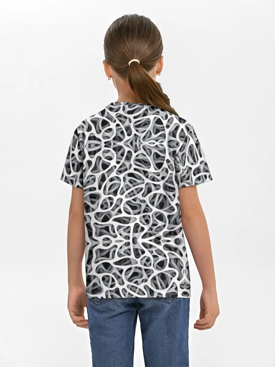 Детская базовая футболка / Абстракция