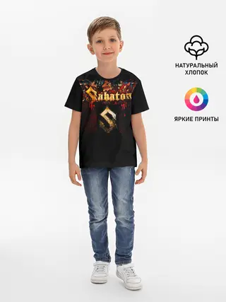Детская базовая футболка / Sabaton.