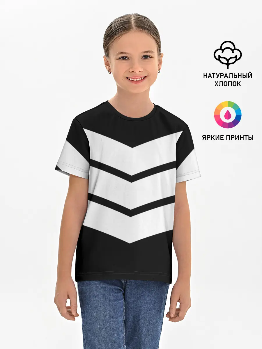 Детская базовая футболка / Три полоски