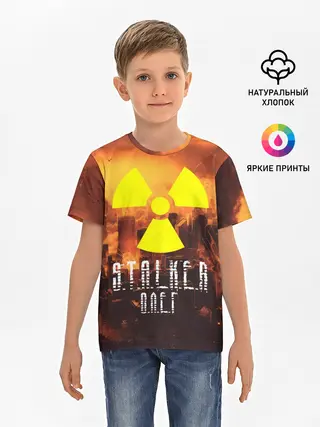 Детская базовая футболка / S.T.A.L.K.E.R Олег