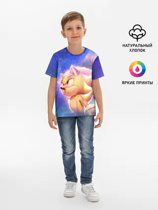 Детская базовая футболка / SONIC | СОНИК