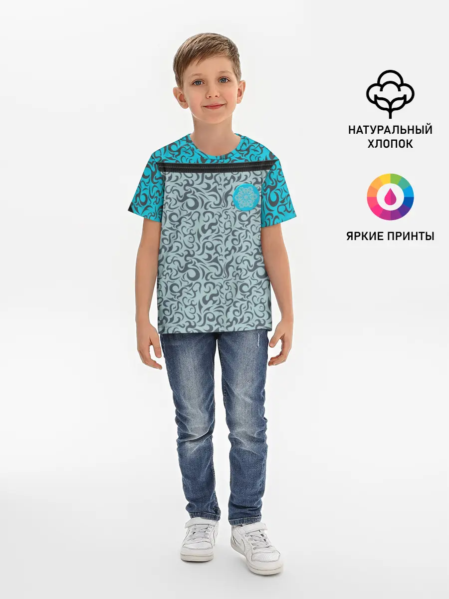 Детская базовая футболка / Снежный вихрь