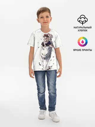 Детская базовая футболка / Принцесса Мононоке