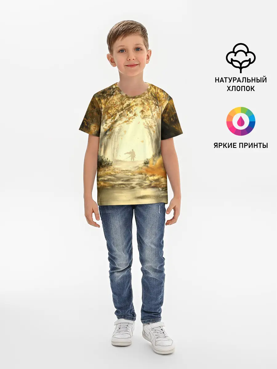 Детская базовая футболка / Ghost of Tsushima