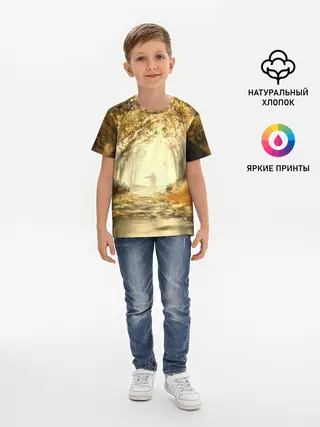 Детская базовая футболка / Ghost of Tsushima