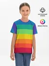 Детская базовая футболка / Радуга | Rainbow