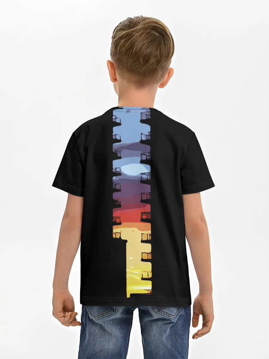 Детская базовая футболка / Балконы