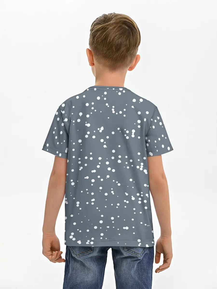 Детская базовая футболка / Водяной тигр 2022