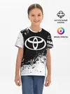 Детская базовая футболка / Toyota abstract sport