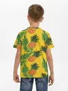 Детская базовая футболка / Ананасы