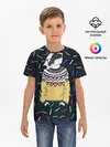 Детская базовая футболка / Барсук