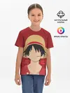 Детская базовая футболка / Luffy