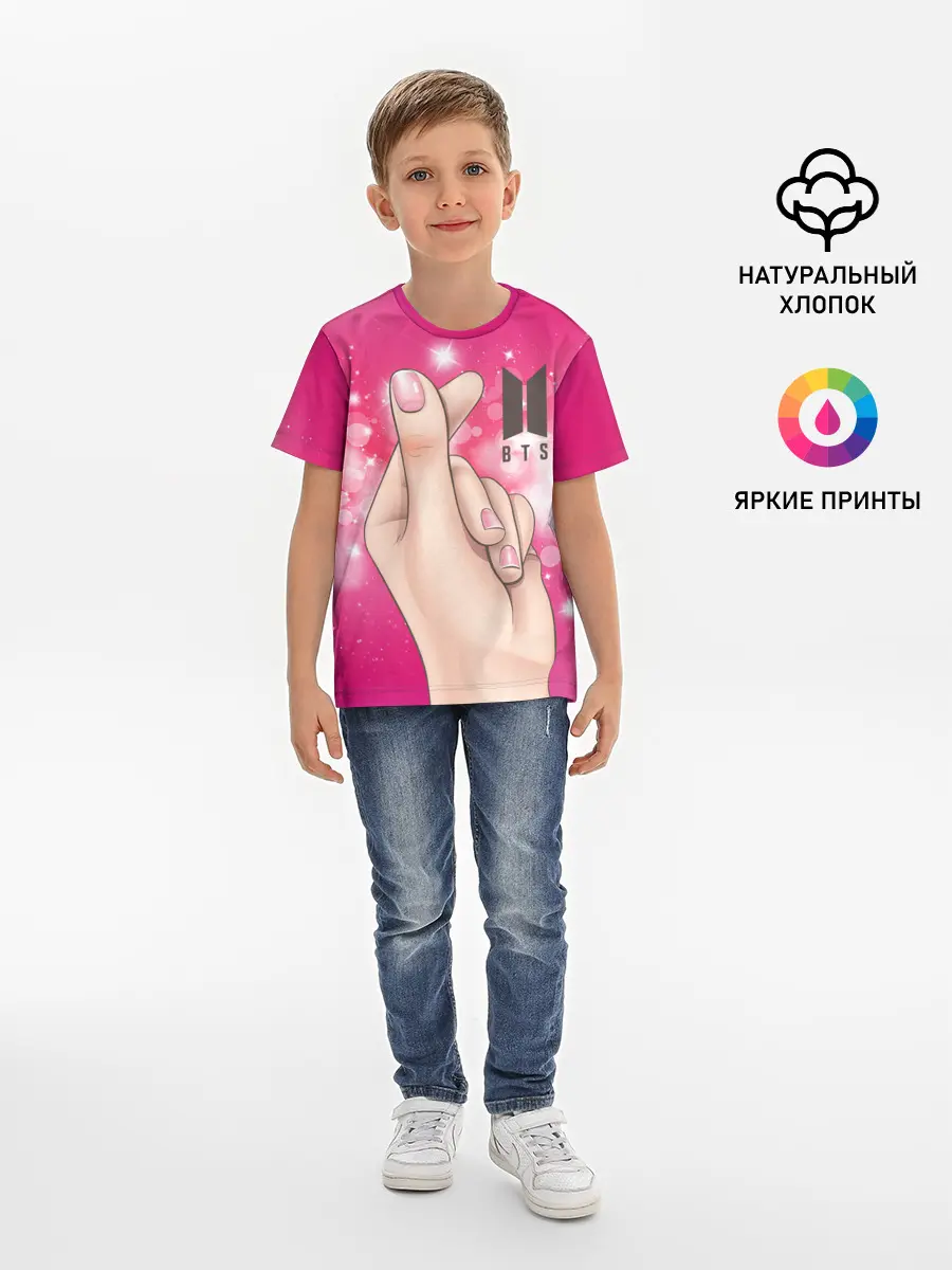 Детская базовая футболка / BTS | БТС
