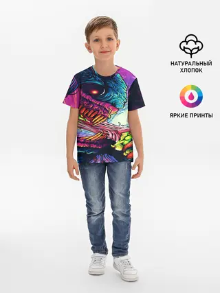 Детская базовая футболка / CS GO