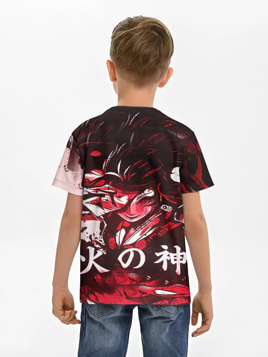 Детская базовая футболка / КЛИНОК РАССЕКАЮЩИЙ ДЕМОНОВ