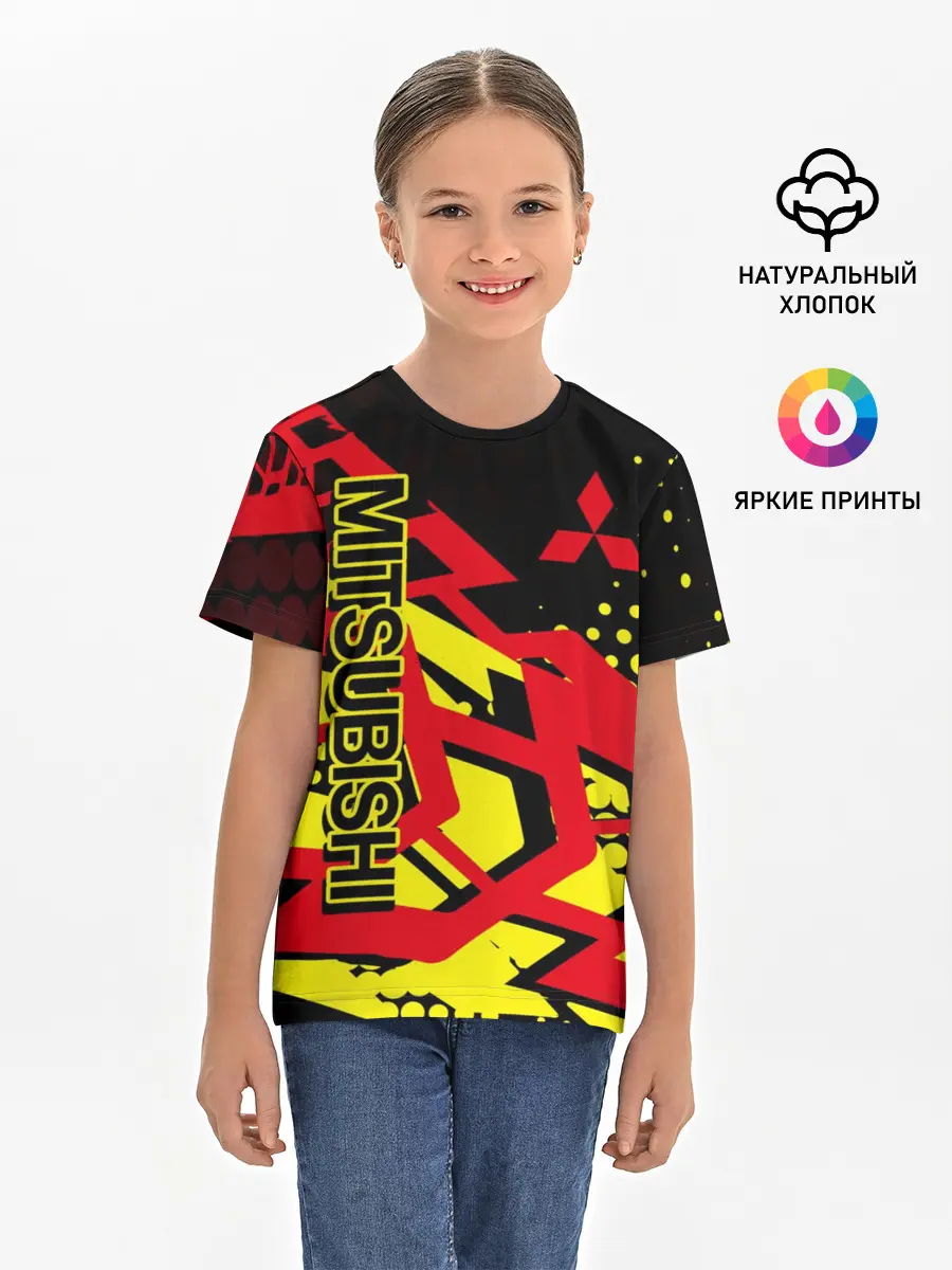 Детская базовая футболка / Mitsubishi